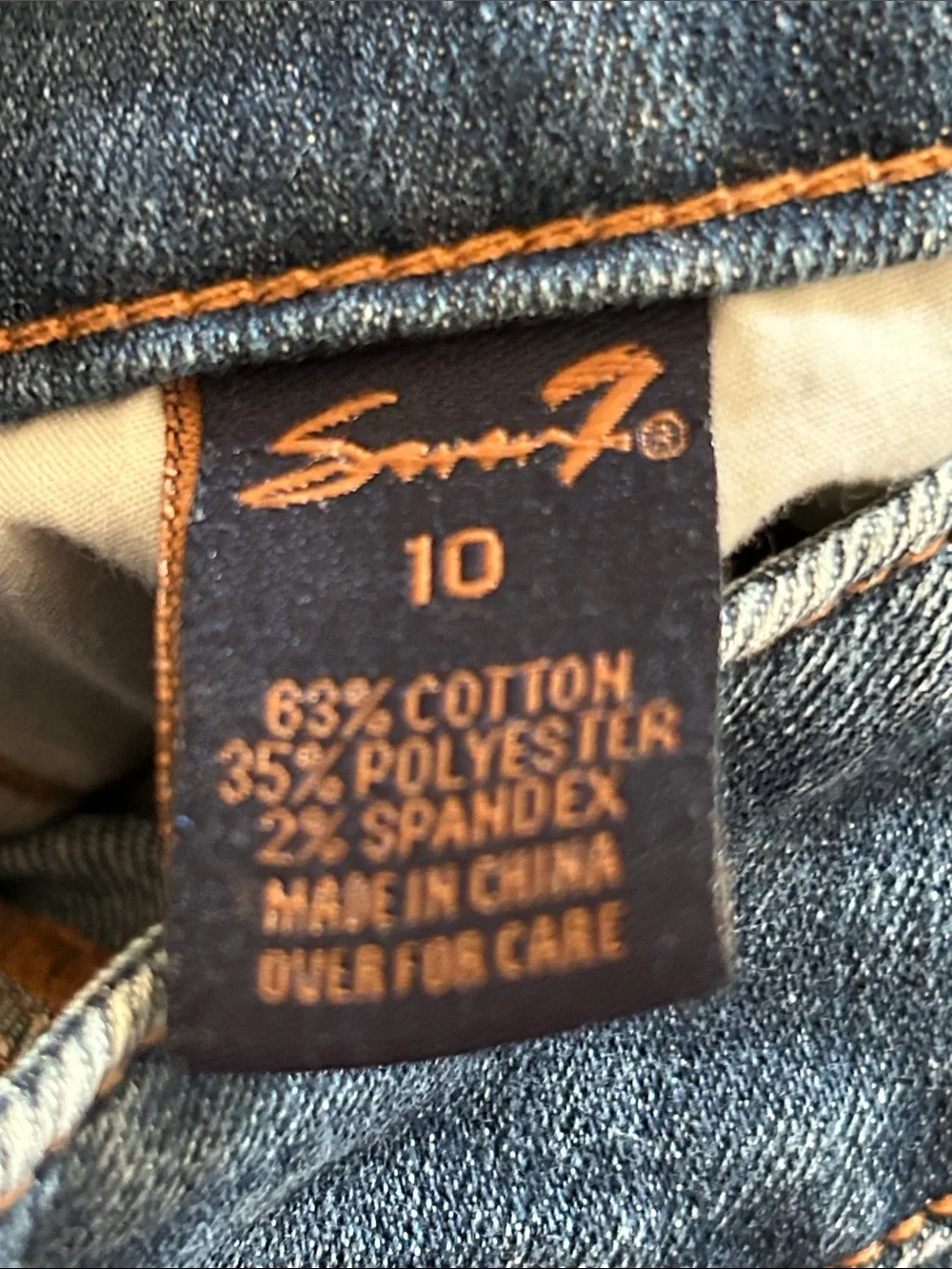 Seven7 Dark Blue Boot Cut Jeans